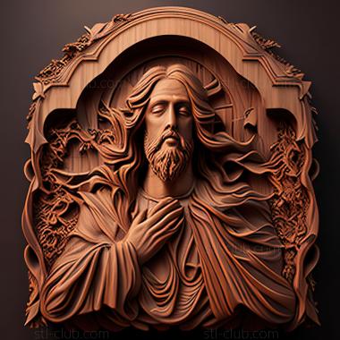 3D model st jesus (STL)